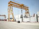 Kundengebundene Stahlschienenspanne 25m des portalkran-100Ton für Containerumschlag